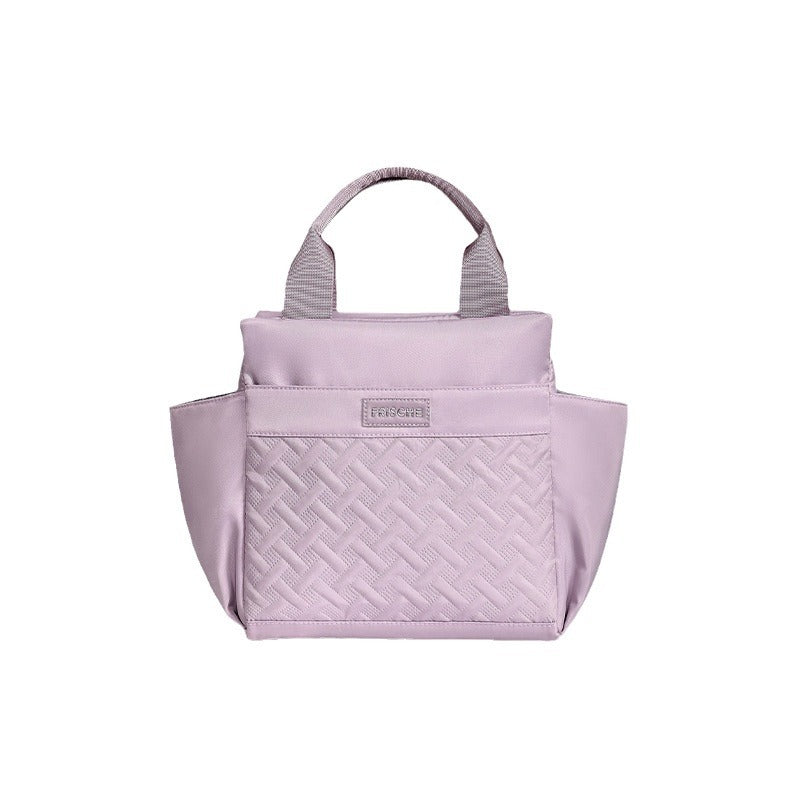 Beilian's new fashionable thermal insulation bag, large-capacity work portable lunch box bag, student portable picnic bento bag wholesale