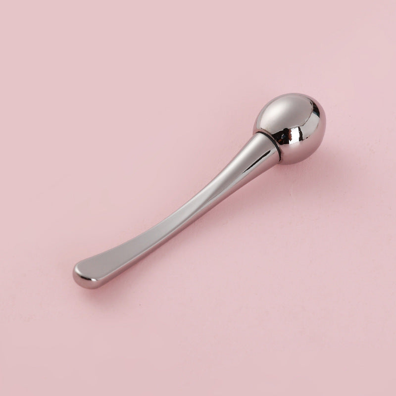 Metal small ball eye cream beauty stick zinc alloy cosmetics eye massage stick import packaging application stick