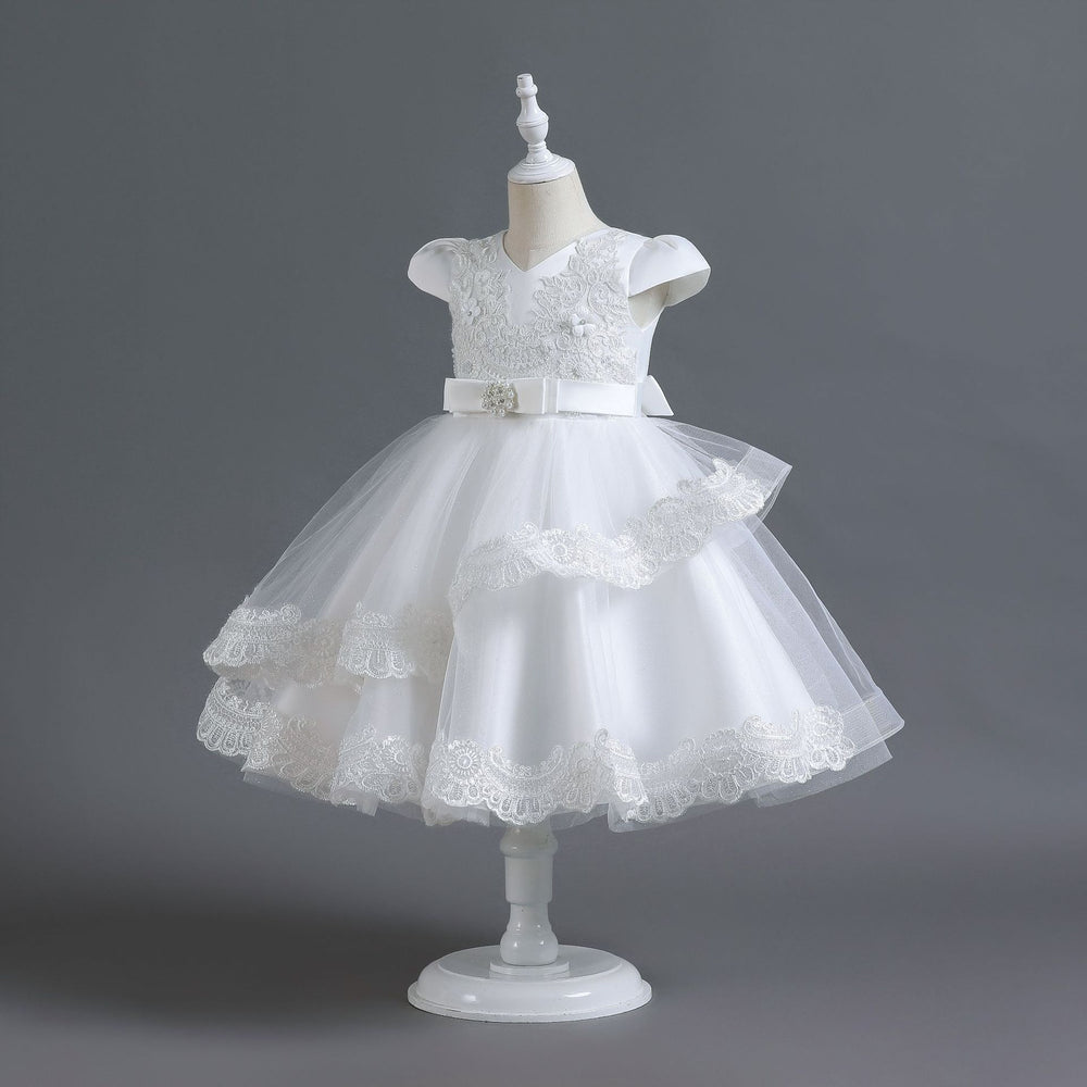 European and american new children's formal wear, wedding dresses, princess dresses, little girl's party host dresses, kids dress