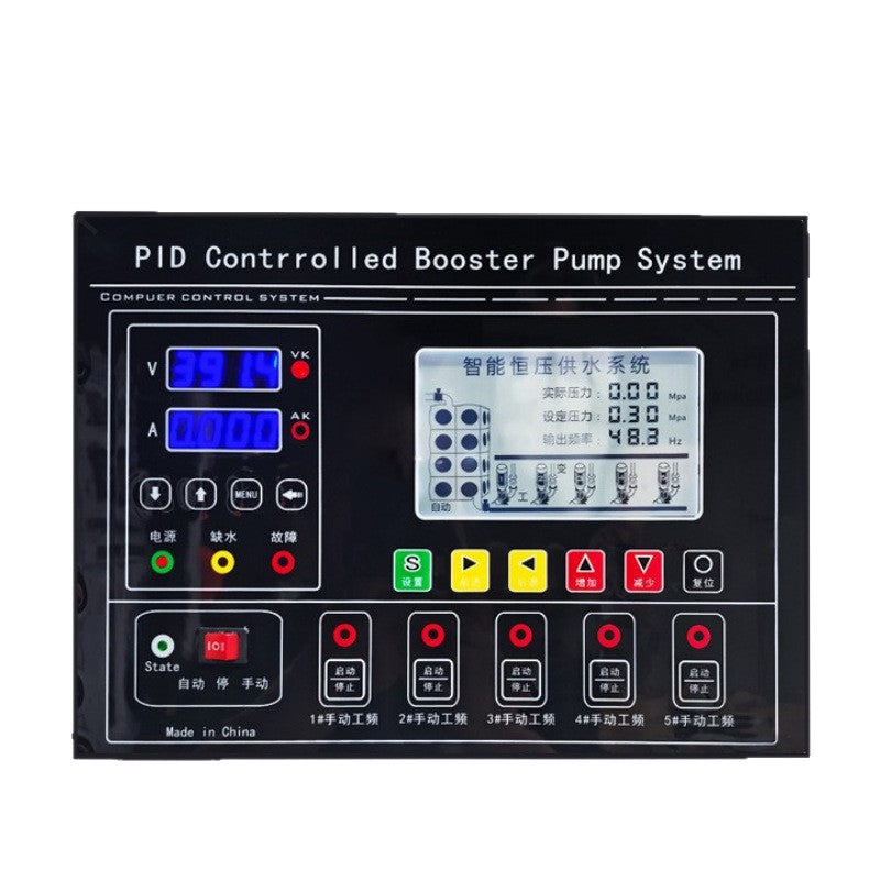 Customized frequency conversion constant pressure water supply controller BL9900 full Chinese panel water pump frequency conversion controller distribution box