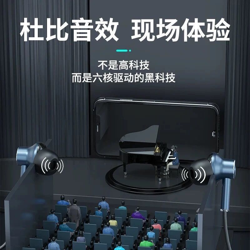 New wireless 5.3 bluetooth earbuds - ultra-long standby, sports noise cancellation, neckband design, universal for ios & android