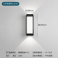 Led modern minimalist waterproof wall light outdoor courtyard lamp double head balcony light hotel corridor living room staircase wall sconce
