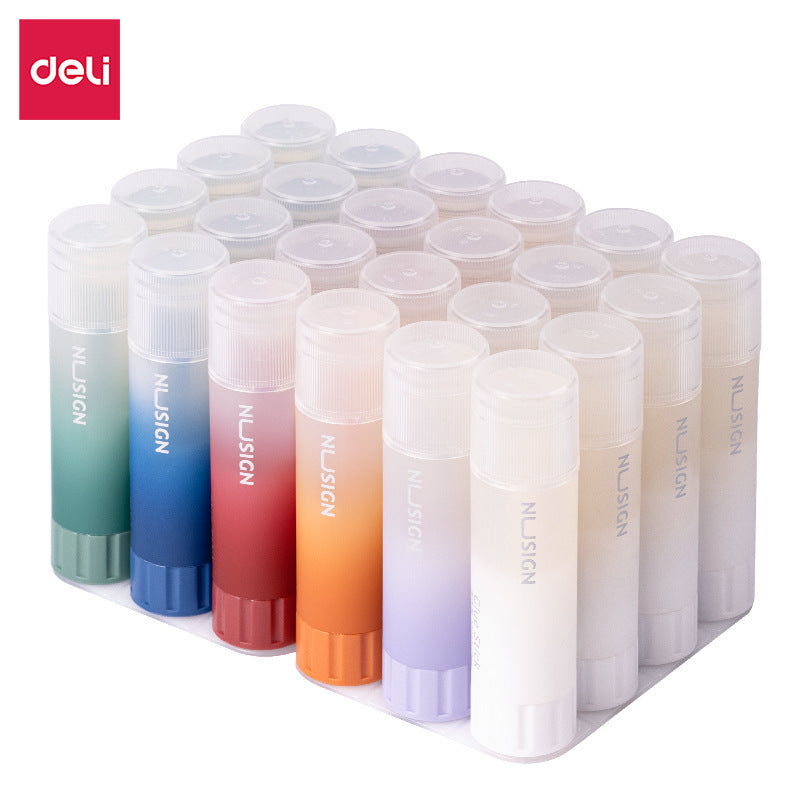 Deli 7101/7102 Solid glue High viscosity Children's handmade solid glue Stationery glue pen Solid glue stick Wholesale