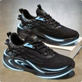 Running shoes for men - summer 2026 new collection: athletic mesh casual lightweight soft sole non-slip breathable flyknit trendy student sneakers