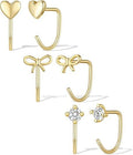 Amazon cross-border new zircon simple suit earrings versatile commuter hong kong style elegant earrings fashionable stylish women