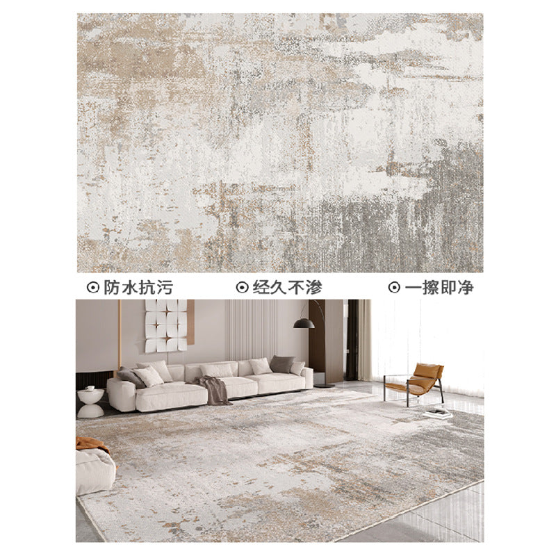 Carpet living room no-wash easy-care bedroom study large area full floor light luxury high-end floor mat bedroom bedside blanket
