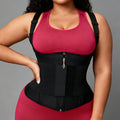 Fashionexport mesh strap pressurized slimming look tight shaping tummy control waist shaping sports waist protection fitness vest