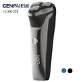Floating three-blade electric shaver, full body washable, men's razor, digital display, cross-border rotary, dry and wet use