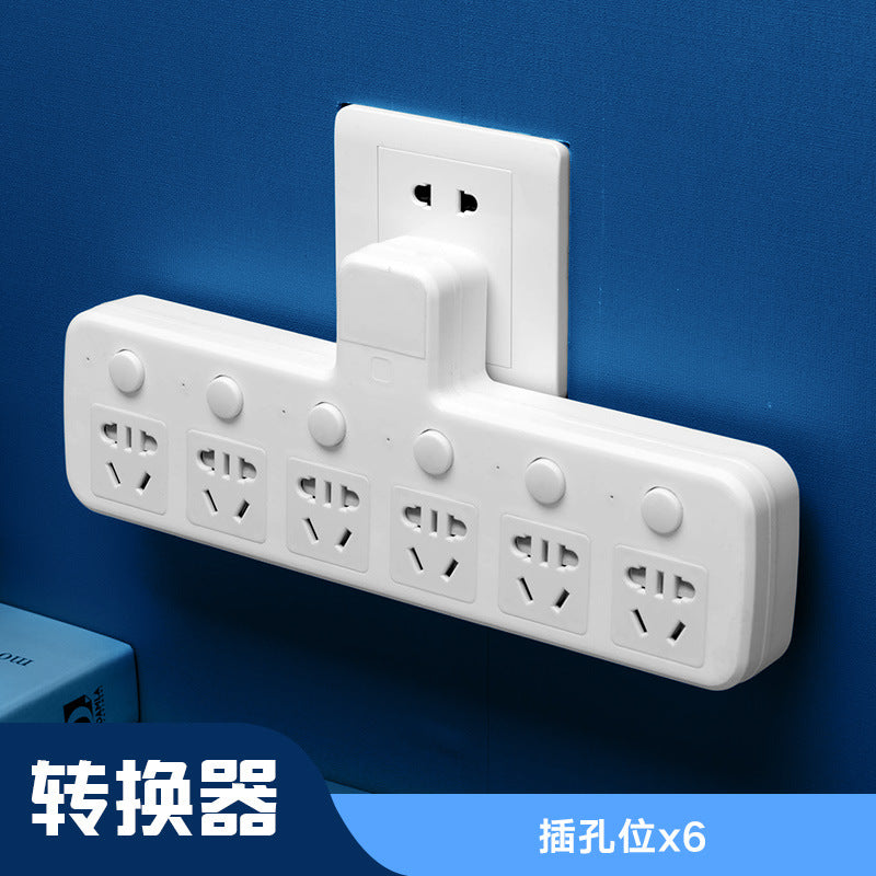Multi-function usb converter socket panel multi-outlet power strip extension cord dormitory student power strip home use