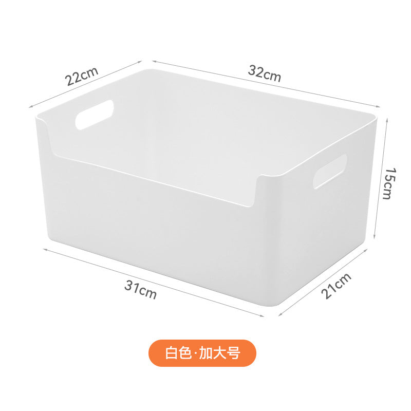 Kindergarten material storage box Children's toys Stationery Large capacity storage basket Desktop sundries sorting box