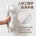 No-drill bathroom anti-fall suction cup grab bar - bathroom handrail, suction cup handrail, glass door and window grab bar for seniors