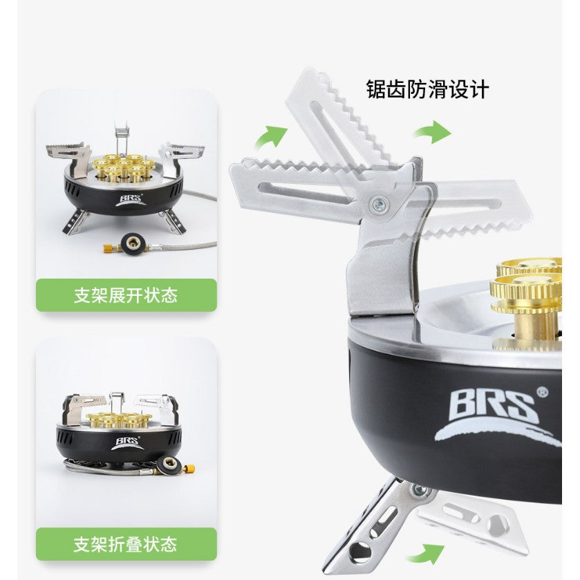 Brother jiedeng brs-207 seven-star outdoor stove brs-203 cassette stove fierce fire portable camping style liquefied gas stove