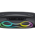 6762 oem customized clear single hand-held rgb active subwoofer conference audio karaoke speaker subwoofer