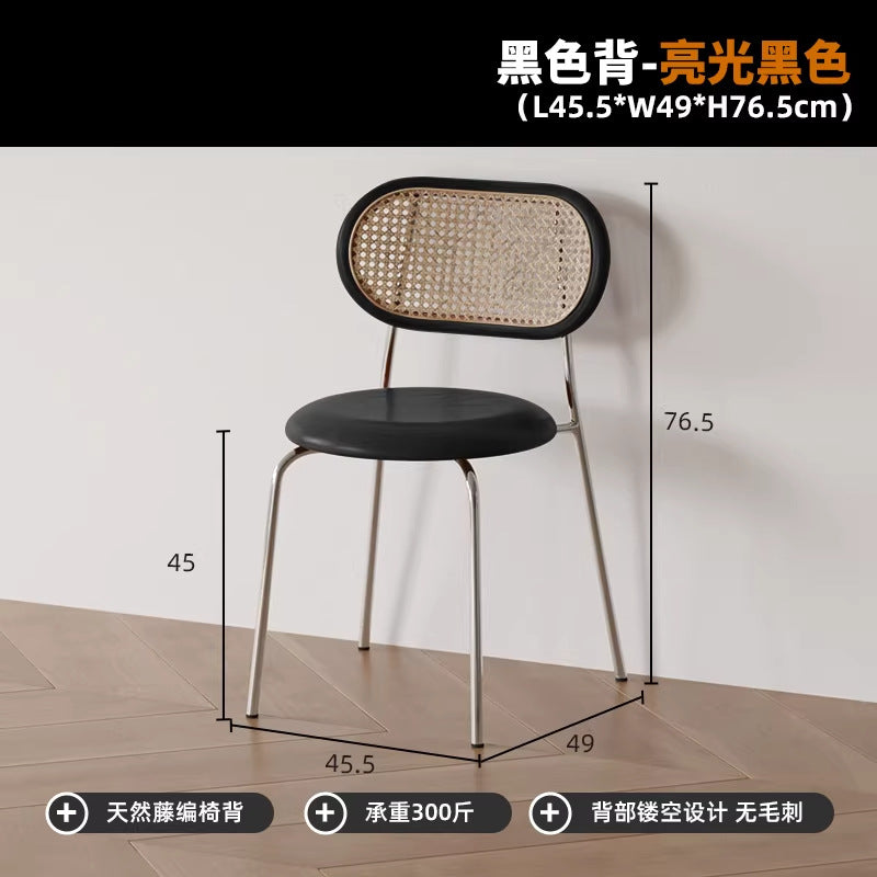 Used solid wood dining chair classy design living room dining table backrest for home foot pad retro popular big c chair dining chair