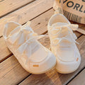 Hollow breathable white shoes women's 2026new arrivalsummer mesh german training soft bottom not tired feet casual sports