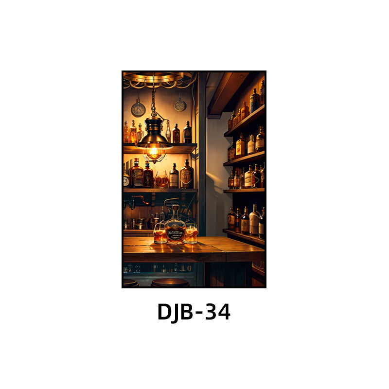 Bar luminous decorative painting ktv box atmosphere led hanging painting nightclub club trend creative neon mural