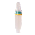 Bao hui baby rice cereal spoon, bottle-feeding squeeze spoon, silicone soft spoon, rice powder baby food supplement tool - direct from the manufacturer