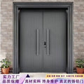 Villa door double door rural self-built house door anti-theft door self-built house mother entrance door cast aluminum door