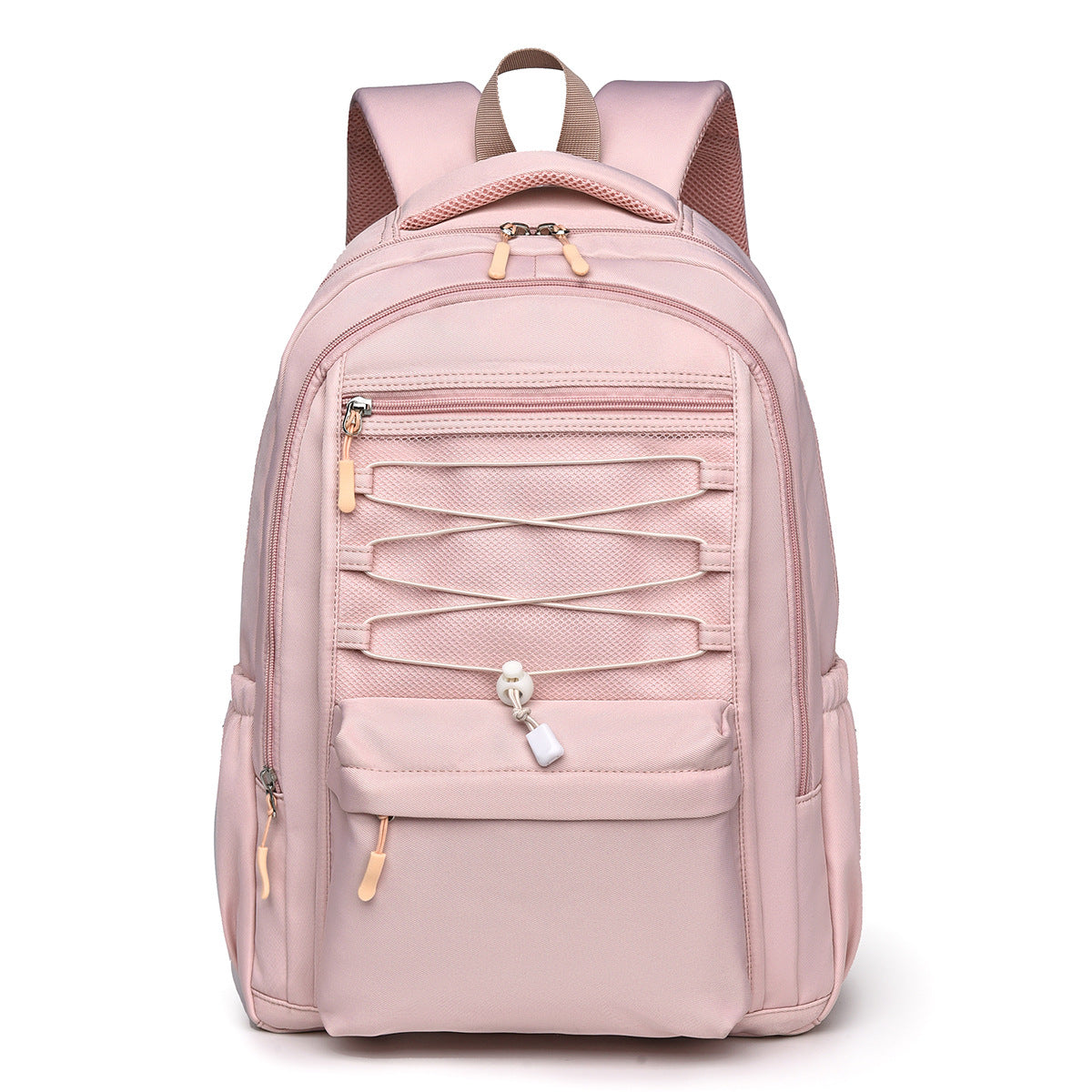 Processing and customization of new simple and trendy men's and women's backpacks, college students' schoolbags, casual and versatile backpacks