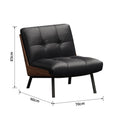 Italian normcore design master daiki casual chair modern living room study conference room light luxury single sofa chair