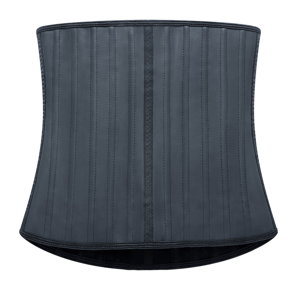 Long33 high tight waist and abdominal belt 25 bone body shaping garment latex rubber waist belt latex corset for women