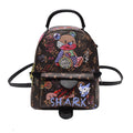 Bags: new 2025 collection - mori girl style cartoon bear quirky & unique casual travel backpack - pu leather