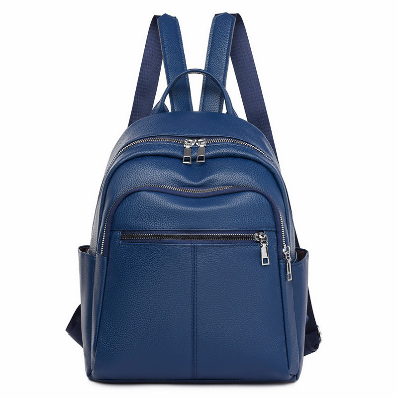 Spring 2024 Urban Simple PU Women's Backpack
