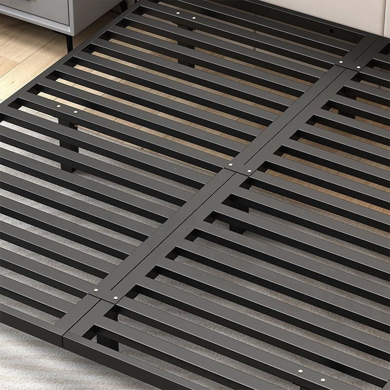 Floating bed modern casual japanese style normcore silent double bed all-steel row frame master bedroom iron bed frame