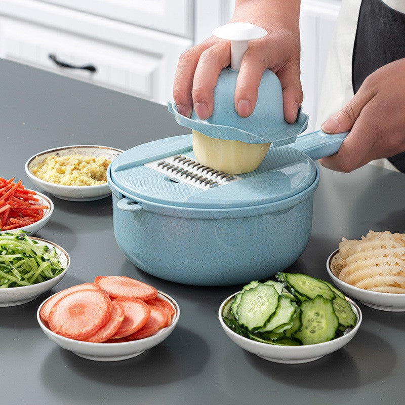 Multifunctional kitchen gadget: vegetable slicer & shredder - potato shredder, grater, and slicer for home use
