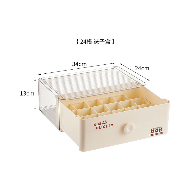 Baby clothes storage box drawer type baby wardrobe special hat saliva towel sorting artifact multi-layer locker