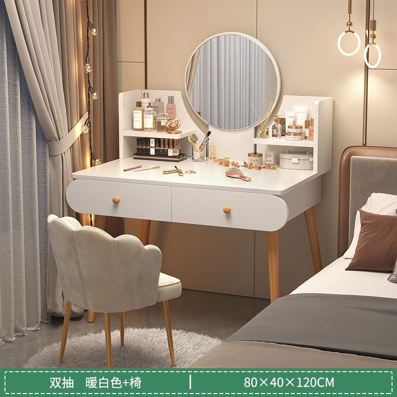 Vanity table bedroom simple modern small makeup cabinet all-in-one small apartment new arrival makeup table makeup table