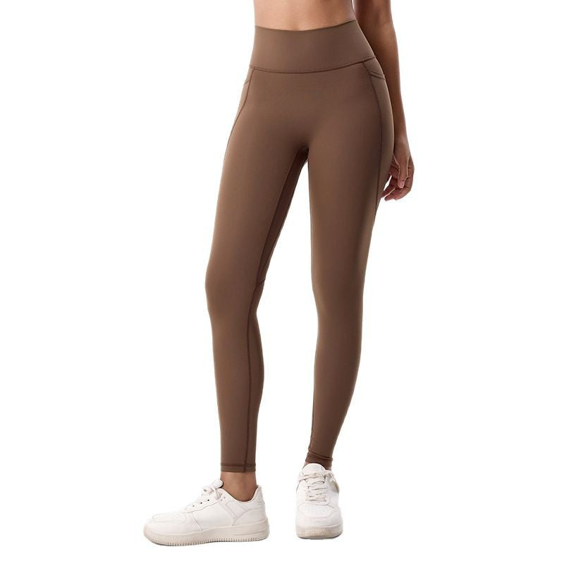 High-waisted yoga pants - tummy control, butt lifting, workout leggings for women - perfect for outdoor running, tight-fit training, and pilates