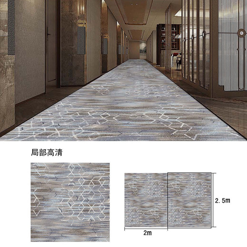 In stock haima 800g nylon carpet hotel corridor aisle thickened flame retardant b1 fireproof bedroom carpet