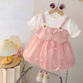 Girls' spring/autumn dress -  new collection: stylish children's skirt, autumn outfit, little girl's princess dress, tulle tutu skirt
