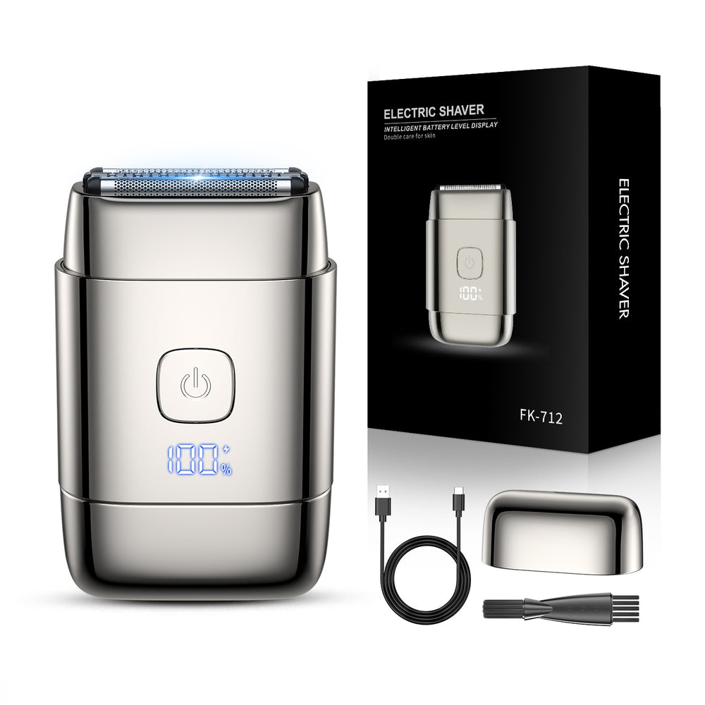 New reciprocating portable shaver - smart slide touch control, magnetic blade head, mini electric razor - wholesale