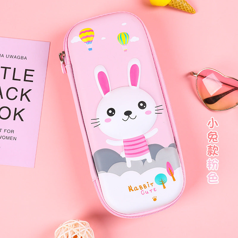 Korean version cartoon multi-functional pencil case large capacity primary school boy kindergarten cute stationery case multi-functional pencil case