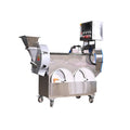 850 multifunctional vegetable cutter - double-headed vegetable slicer, shredder, dicer, and segmenter - fully automatic commercial vegetable cutting machine
