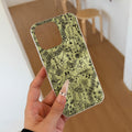 Line drawing mobile phone case suitable for iphone16/15pro apple 17max anti-fall vortex case wholesale anti-fall test