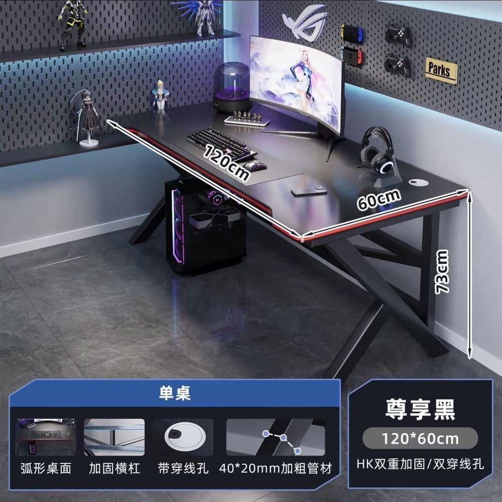 Computer desk desktop home electronic competition table chair bedroom simple table workbench desk student study table office desk