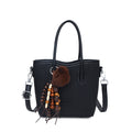 Black strap with charm