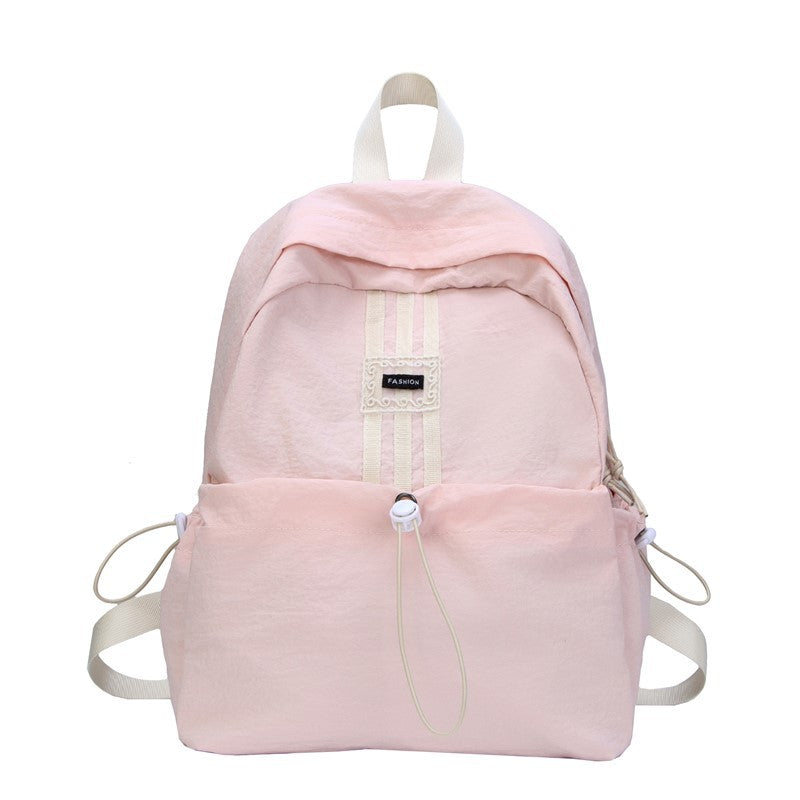 Outdoor sports bag new simple and versatile lightweight backpack leisure travel junior high school college student sports backpack