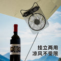 new arrival: ultra-thin desktop transparent fan - silent mini portable fan for home, office, and outdoor use - wholesale available