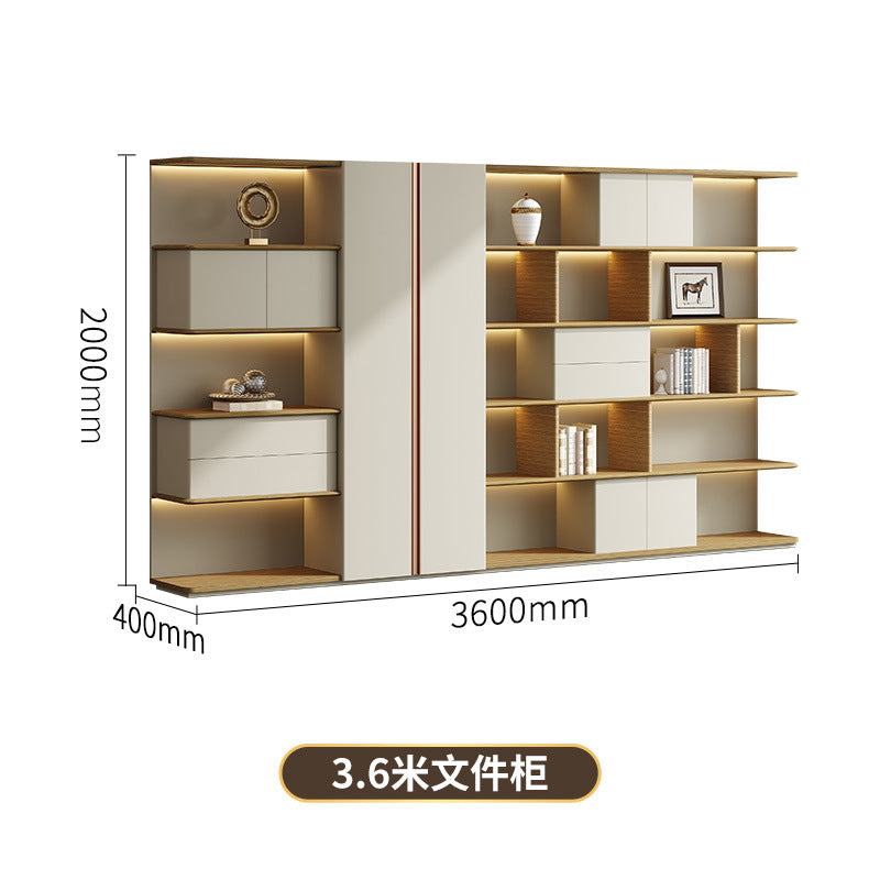 Boss table, desk, light luxury, senior sense of leadership, chairman, president, table and chair combination, designer, large class desk woman