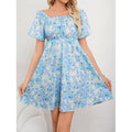 code new arrival  women's original elegant elastic square neck one-shoulder dress