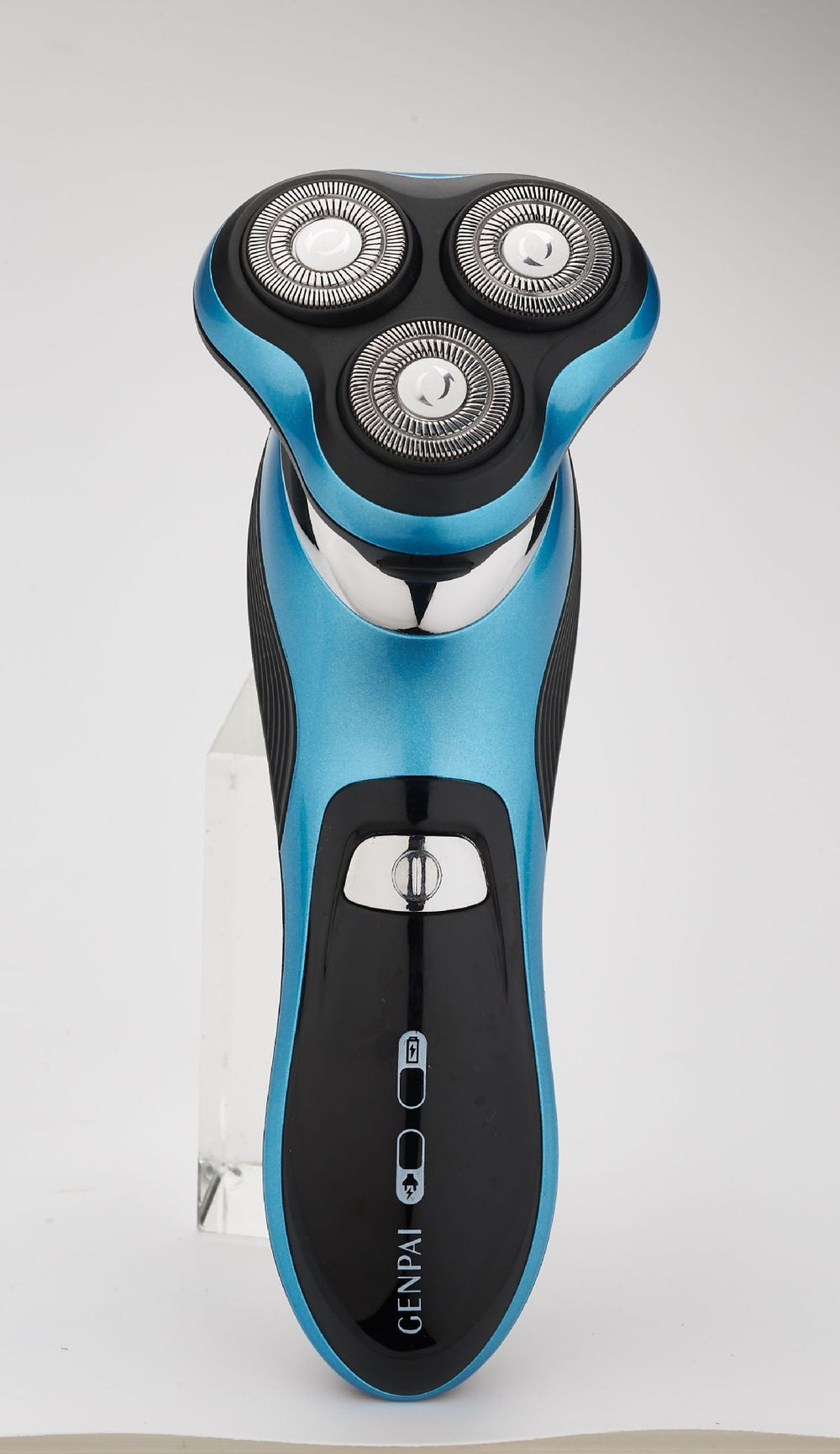 Electric shaver with triple blade heads, fully washable, rechargeable, 50-minute battery life, men's wholesale rechargeable razor