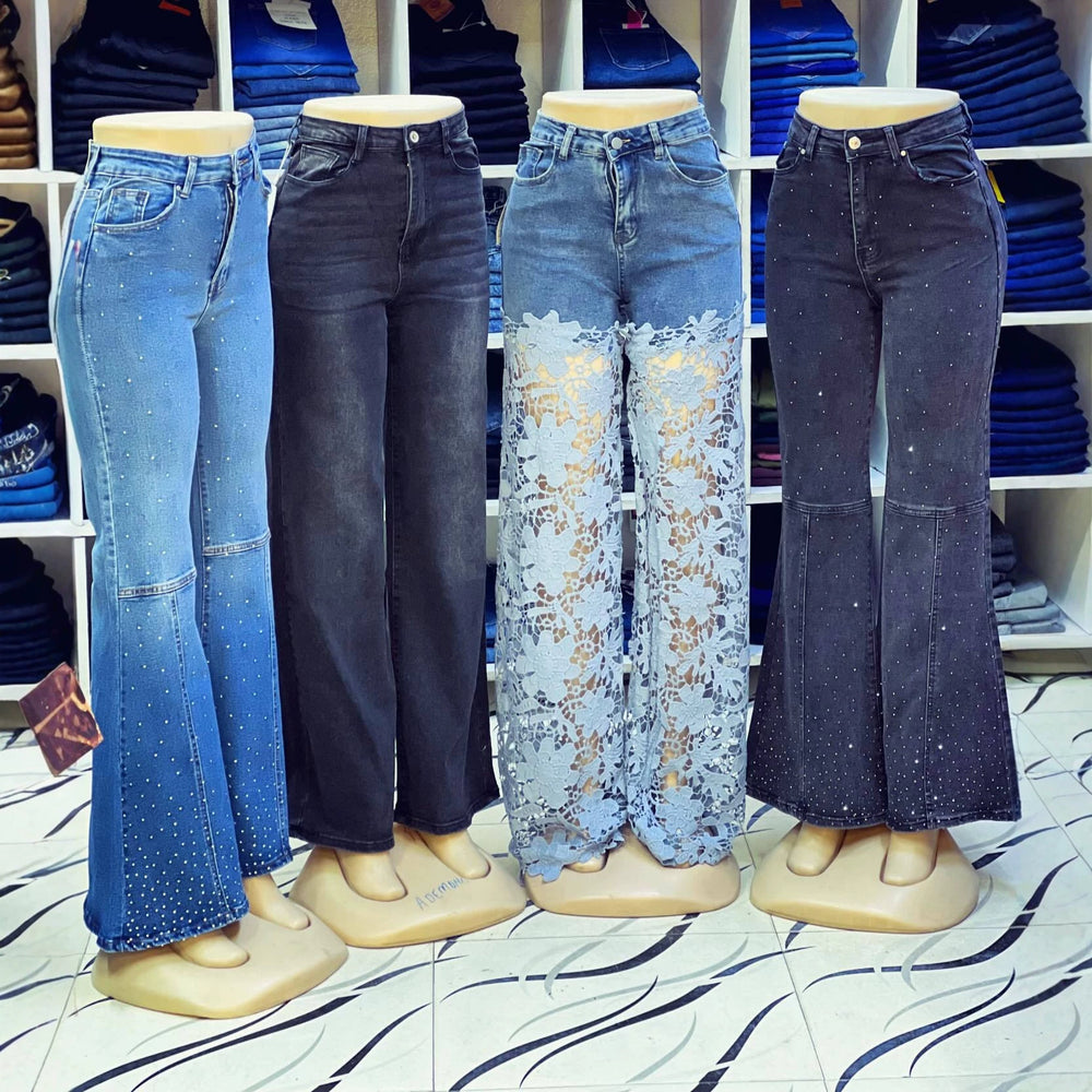 [ready stock] cargo jeans women's jeans summer straight-leg pants high waist jeans women's boyfriend