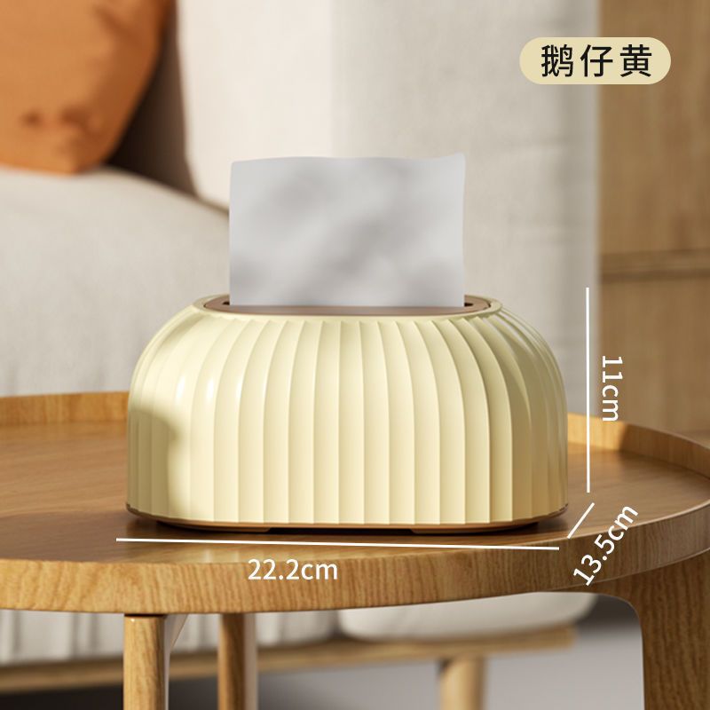 Tissue box desktop automatic adjustable tissue box casual modern tissue box for home living room creative accessible luxury tissue box