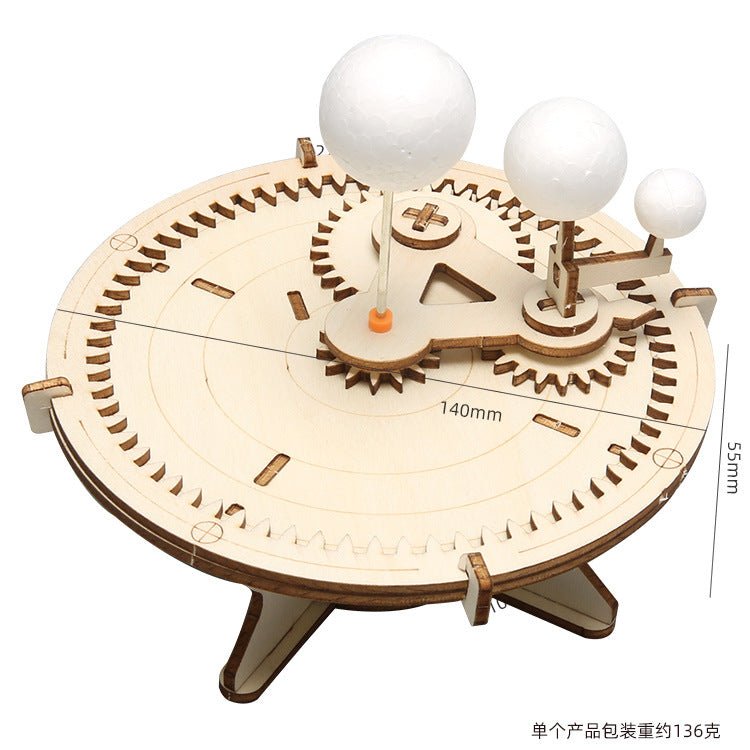Primary school students science and technology small production children's creative DIY physics experiment science teaching aids handmade materials steam education