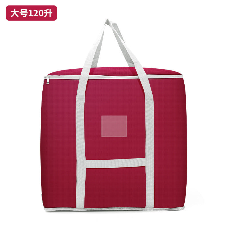 Oxford cloth quilt bag Home storage bag Clothes quilt packing bag Thickened moving bag Waterproof portable travel bag