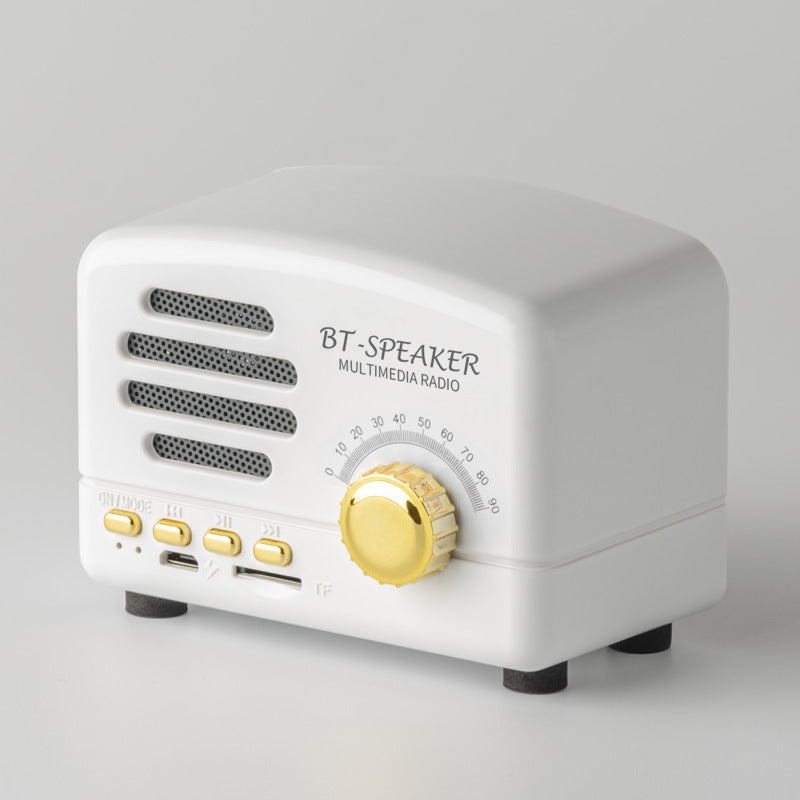 Wireless retro speaker outdoor portable bluetooth speaker little prince mini card radio ft-bt01plus
